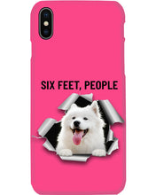 Load image into Gallery viewer, Six Feet People Alaska Husky  Unique Custom Design For Dog Lovers Phone case
