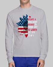 Load image into Gallery viewer, I Became A Medical Assistant Because Your Life Is Worth My Time Unisex Long Sleeve

