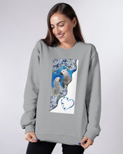 Load image into Gallery viewer, Magical Gray Couple African Parrot Gift For Bird Lovers Sweatshirt
