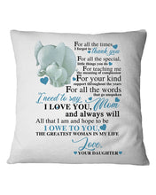 Load image into Gallery viewer, Gift For Abuelo I Love You And Always Will   Custom Design Pillow Cover
