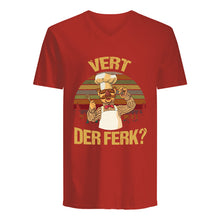 Load image into Gallery viewer, Vert Der Ferk Retro Vintage Gift For Cook Lovers Guys V-Neck
