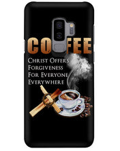 Load image into Gallery viewer, Coffee Christ Offers Forgiveness For Everyone Everywhere Phone case
