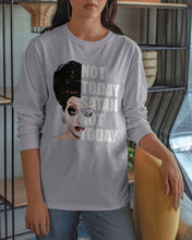 Load image into Gallery viewer, Not Today Satan Not Today Gift For Women Unisex Long Sleeve
