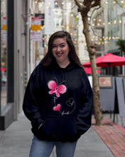Load image into Gallery viewer, Butterfly Faith Breast Cancer Awareness Meaningful Gift Hoodie
