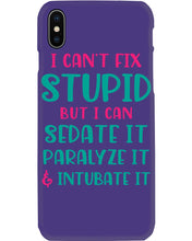 Load image into Gallery viewer, I Can't Fix Stupid But I An Sadate It Gift For Girls Phone case

