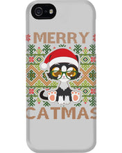 Load image into Gallery viewer, Merry Catmas Cute Funny Gifts Phone case

