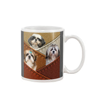 Load image into Gallery viewer, Three Cute Shih Tzu In Bag Gift For Dog Lovers Mug
