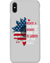 Load image into Gallery viewer, I Became A Medical Assistant Because Your Life Is Worth My Time Phone case
