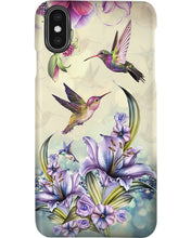 Load image into Gallery viewer, Humming Birds Flower Unique Custom Design Phone case
