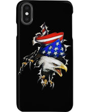 Load image into Gallery viewer, Eagle Giant Scratch USA Flag Gift For Women Phone case
