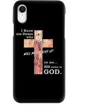 Load image into Gallery viewer, I Know One Person Who Will Never Give Up  Special Custom Design Phone case
