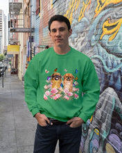 Load image into Gallery viewer, Pekingese With Peonies Gift For Dog Lovers Sweatshirt
