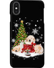 Load image into Gallery viewer, Funny Golden Retrievers Sleep In Red Boots Gift For Dog Lovers Phone case

