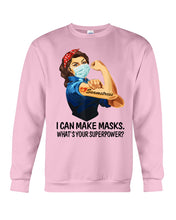 Load image into Gallery viewer, Seamstress What's Your Superpower Special Custom Design Sweatshirt
