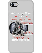 Load image into Gallery viewer, October Man Son Of God Birthday Meaningful Gift For Men Phone case
