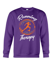 Load image into Gallery viewer, Running Cheaper Than Therapy Gift For Running Lovers Sweatshirt
