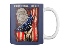Load image into Gallery viewer, Correctional Officer America Flag  Special Custom Design Mug
