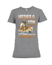 Load image into Gallery viewer, Mother And Son A Bond That Can't Be Broken Ladies Tee
