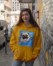 Load image into Gallery viewer, baby Pug In Denim Pocket Gift For Dog Lovers Hoodie
