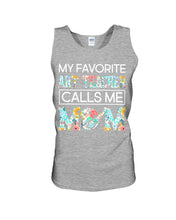 Load image into Gallery viewer, My Favorite Art Teacher Calls Me Mom For Personalized Job Gift Unisex Tank Top
