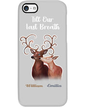 Load image into Gallery viewer, Custom Name Deers Gift For Boyfriend Till Our Last Breath Phone case
