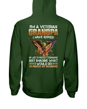 Load image into Gallery viewer, A Veteran Grandpa I Have Risked  Special Custom Design Hoodie

