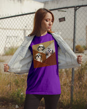 Load image into Gallery viewer, Three Cute Shih Tzu In Bag Gift For Dog Lovers Guys Tee
