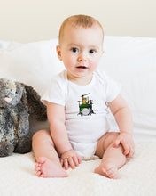Load image into Gallery viewer, Cat Play Drum Funny Gift For Cat Lovers Baby Onesie
