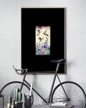 Load image into Gallery viewer, Humming Birds Flower Unique Custom Design Vertical Poster
