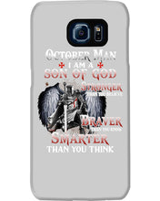 Load image into Gallery viewer, October Man Son Of God Birthday Meaningful Gift For Men Phone case
