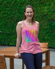 Load image into Gallery viewer, Six Flute Colorful Design Gift For Flute Lovers Ladies Flowy Tank
