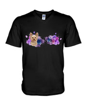 Load image into Gallery viewer, Yorkshire Terrier Follow Your Heart  Gift For Dog Lovers Guys V-Neck
