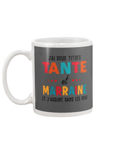 Load image into Gallery viewer, J'ai Deux Titres Tante Et Marraine Gift For Women Mug
