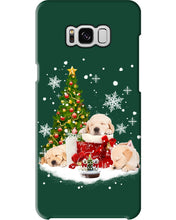 Load image into Gallery viewer, Funny Golden Retrievers Sleep In Red Boots Gift For Dog Lovers Phone case
