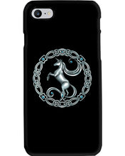 Load image into Gallery viewer, Black Phone Case Hore Celtic Gift For Horse Lovers Phone case
