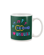 Load image into Gallery viewer, Ukulele Lovely Custom Design For Music Instrument  Lovers Mug
