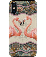Load image into Gallery viewer, Lovely Phone Case Boho Pattern Design Gift For Flamingo Lovers Phone case
