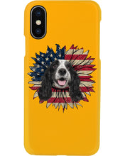 Load image into Gallery viewer, English Cocker Spaniel US Sunflower Gift For Dog Lovers Phone case
