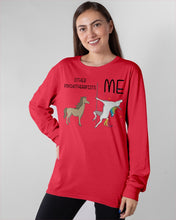 Load image into Gallery viewer, Funny Difference Between Me And Other Psychotherapists Unicorn And Horse Unisex Long Sleeve
