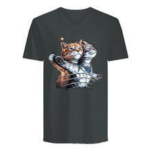 Load image into Gallery viewer, Vintage Funny Cat Love Trending Gift For Cat Lovers Guys V-Neck
