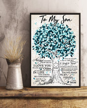 Load image into Gallery viewer, Mom Gift For Son Meaningful Message Stay Strong Vertical Poster
