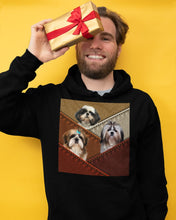 Load image into Gallery viewer, Three Cute Shih Tzu In Bag Gift For Dog Lovers Hoodie
