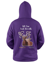 Load image into Gallery viewer, Custom Name Deers Gift For Boyfriend Till Our Last Breath Hoodie
