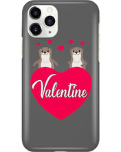Load image into Gallery viewer, Couple Otter Valentine's Day Gift For Otter Lovers Phone case
