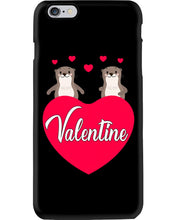 Load image into Gallery viewer, Couple Otter Valentine's Day Gift For Otter Lovers Phone case
