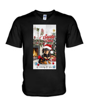 Load image into Gallery viewer, Dachshund Is Coming To You Gift For Dog Lovers Guys V-Neck
