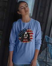 Load image into Gallery viewer, English Cocker Spaniel US Sunflower Gift For Dog Lovers Unisex Long Sleeve
