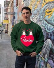 Load image into Gallery viewer, Couple Otter Valentine's Day Gift For Otter Lovers Sweatshirt
