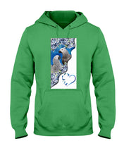 Load image into Gallery viewer, Magical Gray Couple African Parrot Gift For Bird Lovers Hoodie
