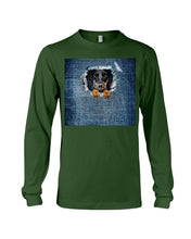 Load image into Gallery viewer, Lovely Dachshund Special Custom Design  For Dog Lovers Unisex Long Sleeve
